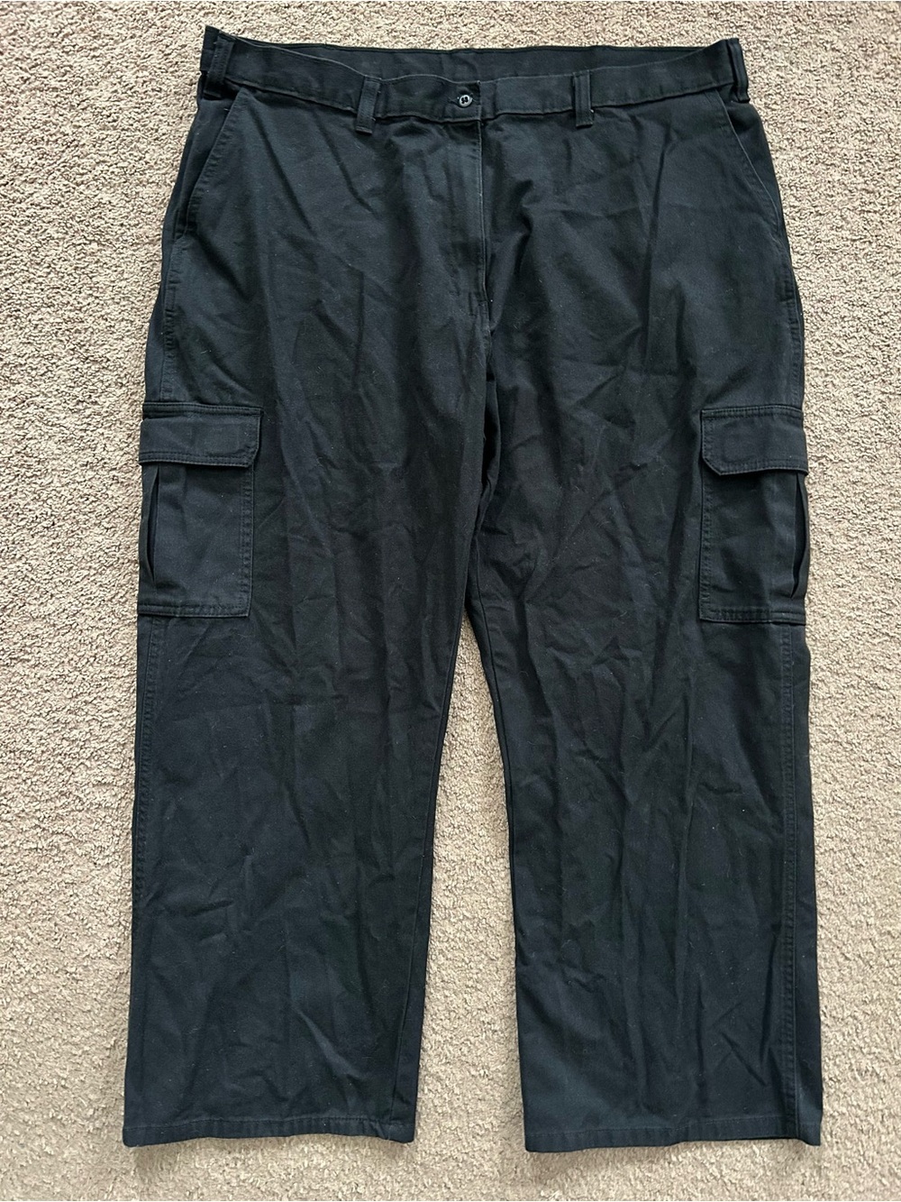 Dickies Men’s Black Cargo Pants 42 x 28